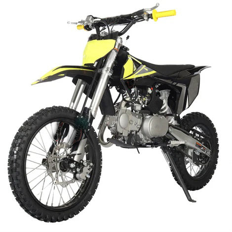 MR-22 4-Speed 125cc Dirt Bike Manual Transmission Kick Start Big 17"/14" Tires |