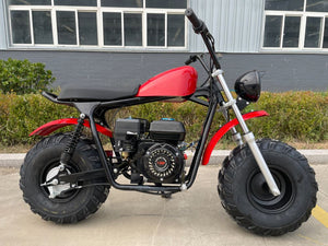 HHH Vitacci Mudstar 200 Offroad Super Bike Motorcycle 200cc Trail Bike MX Street for Youth and Adults Pull Start Engine Wide Tires Motorcycle Powersport