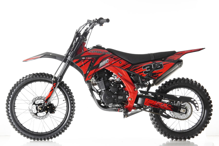 Apollo 125cc AGB-36 – 5-Speed Dirt Bike | Enjoy Free Shipping on Us!