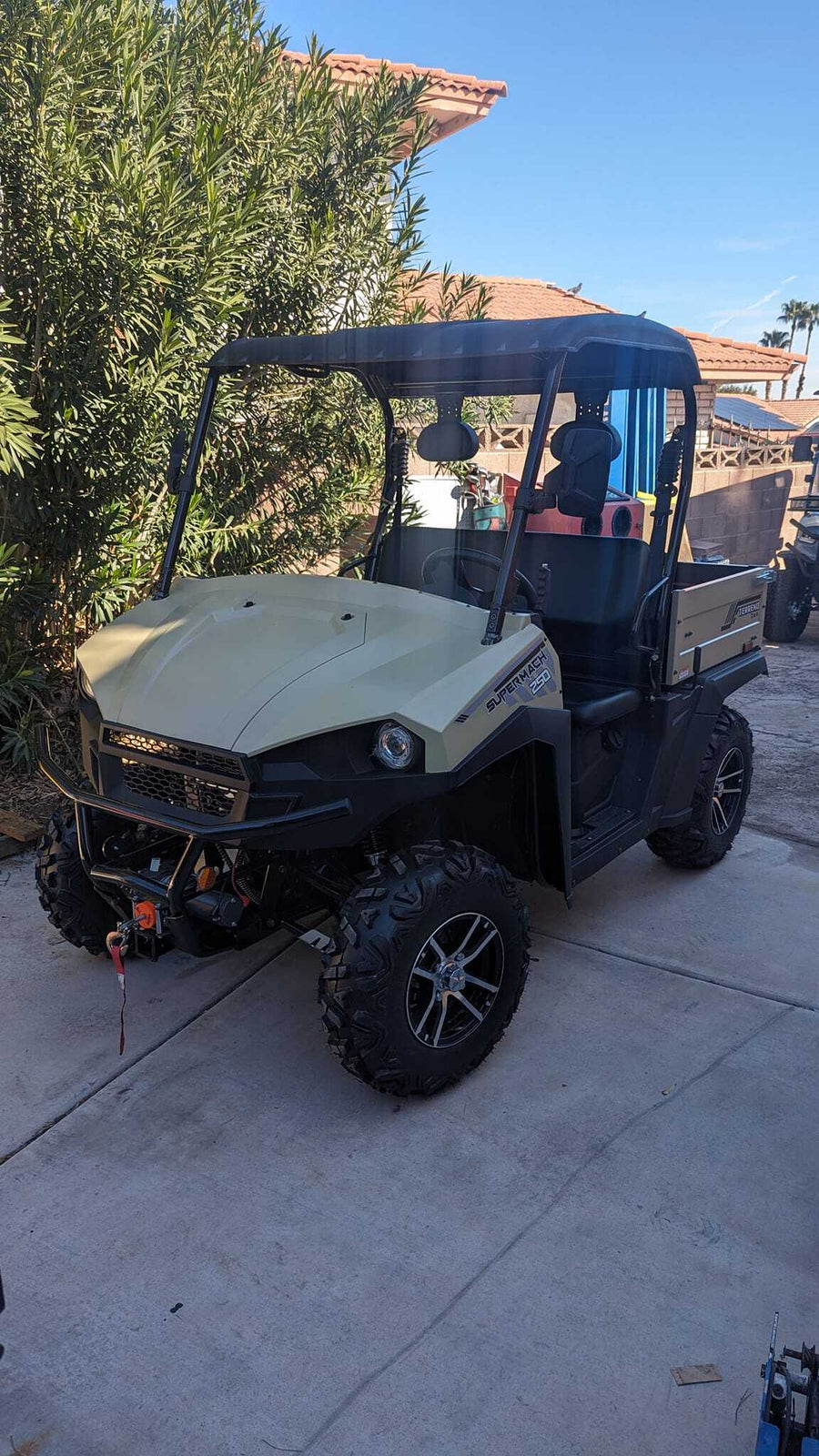 UTV 250-2 Single Cylinder, 4-Stroke, Horizontal, Forced Air Cooling