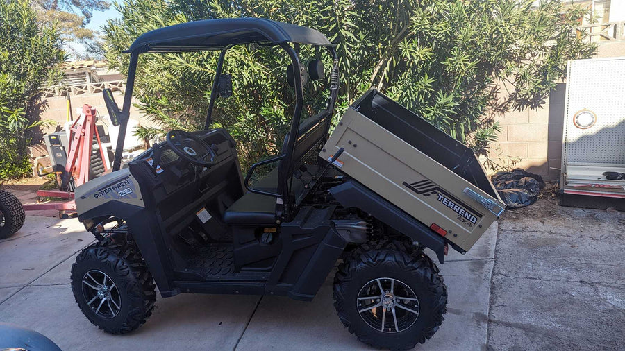 UTV 250-2 Single Cylinder, 4-Stroke, Horizontal, Forced Air Cooling