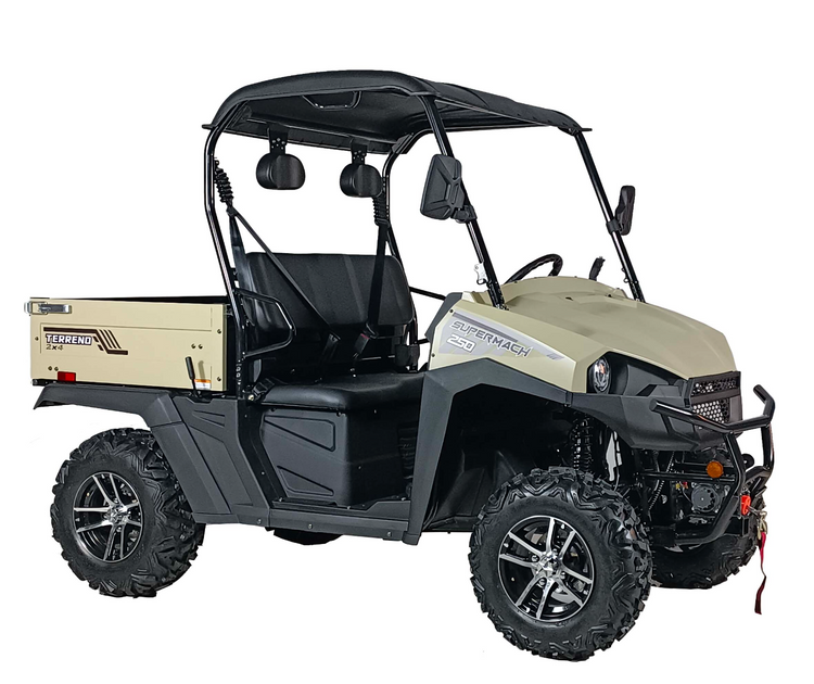 UTV 250-2 Single Cylinder, 4-Stroke, Horizontal, Forced Air Cooling