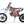 Load image into Gallery viewer, HHH 125cc Dirt Bike Pit Bike Kids Dirt Pitbike 125 Dirt Pit Bike
