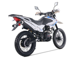 HHH 250 Motorcycle TBR7 Street Youth Scooter Gas Moped Scooter 229cc Adults Motorcycle Street Scooter TAO Motors Dual Sports Enduro Bike