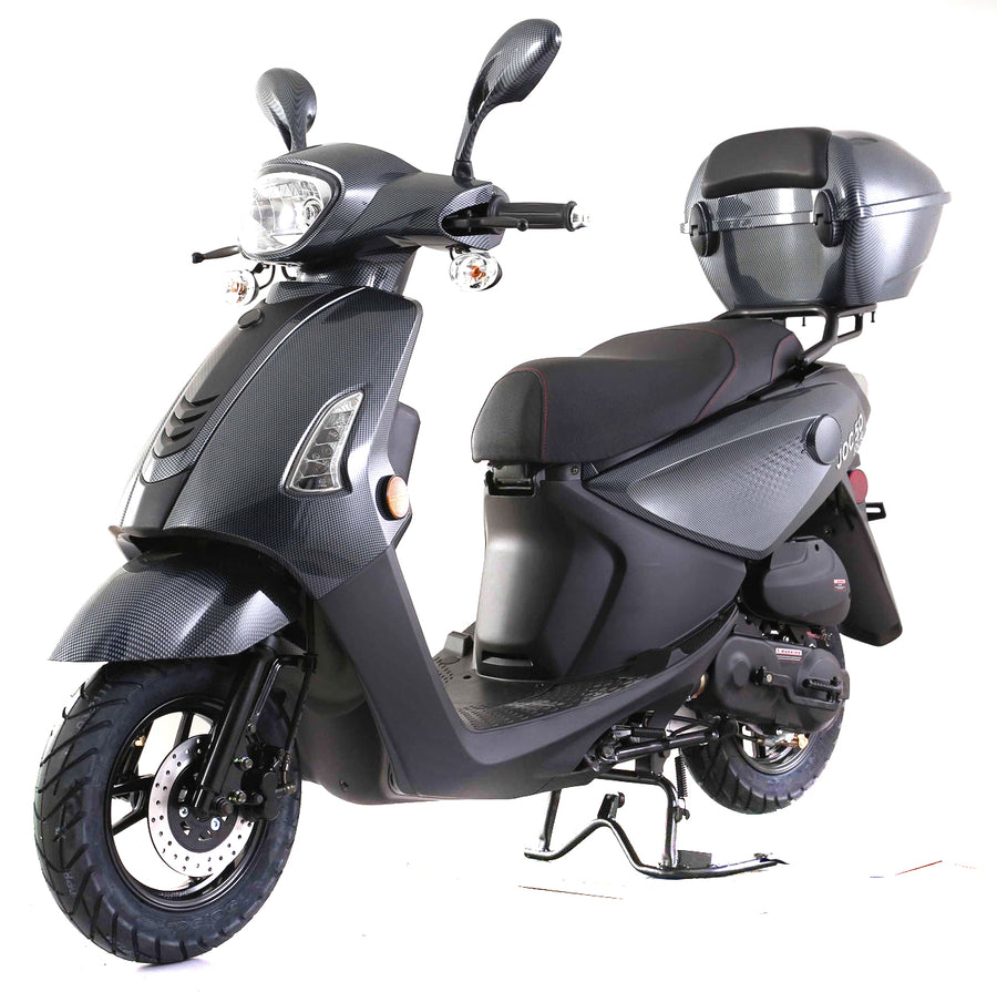 HHH Vitacci JOC 50cc Street Legal Scooter 10-Inch Aluminum Rims | CARB Approved CA