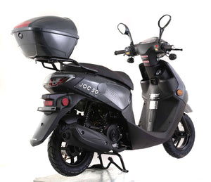 HHH Vitacci JOC 50cc Street Legal Scooter 10-Inch Aluminum Rims | CARB Approved CA