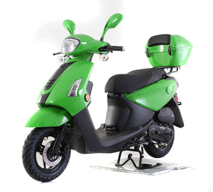 HHH Vitacci JOC 50cc Street Legal Scooter 10-Inch Aluminum Rims | CARB Approved CA