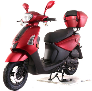 HHH Vitacci JOC 50cc Street Legal Scooter 10-Inch Aluminum Rims | CARB Approved CA