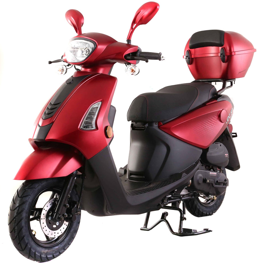 Vitacci JOC 50cc Scooter, 4-Stroke 10-Inch Aluminum Rims | CARB Approved CA