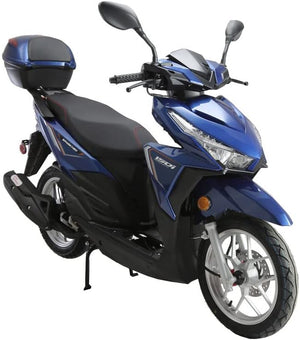 HHH Vitacci Spark 150 Gas Scooter GY6 150cc 4-Stroke Street Legal Bike Scooter Moped for Adults and Youth