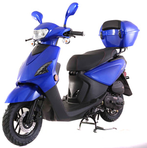 HHH Vitacci Vogue 50cc Street Legal | CARB Approved Moped | 10in Aluminum Rims