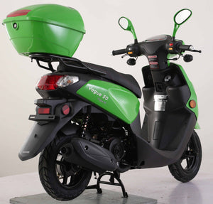 HHH Vitacci Vogue 50cc Street Legal | CARB Approved Moped | 10in Aluminum Rims