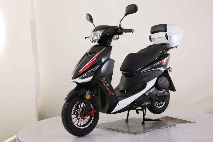 HHH Viper 49cc Scooter Moped Street legal for adults | CARB Approved CA