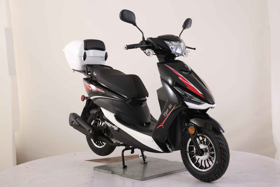 HHH Viper 49cc Scooter Moped Street legal for adults | CARB Approved CA