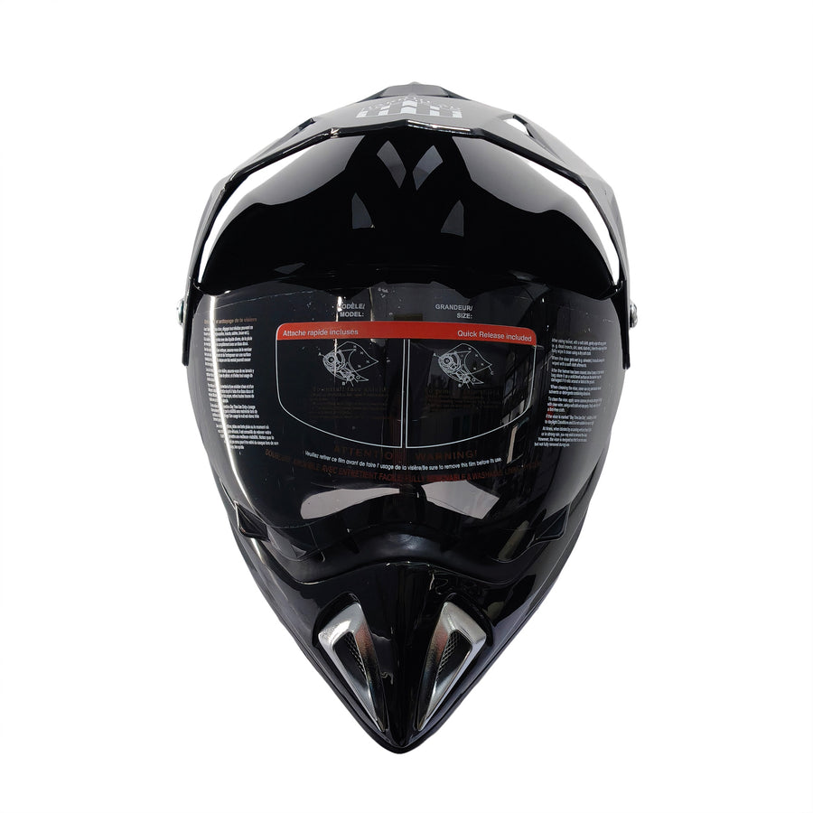 HHH Helmet Adult Dirt Bike Full Face Visor DOT Certified (Free Shippin