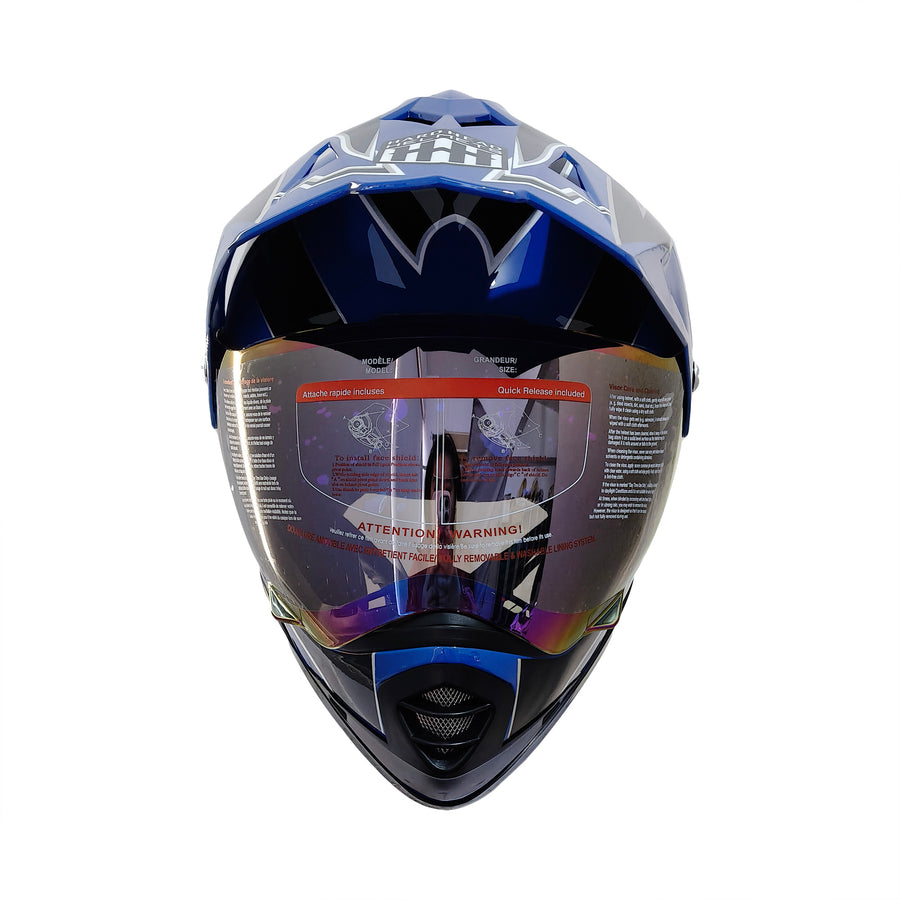 HHH Kids Teen Full Face Dirt Visor Helmet (Free Shipping)