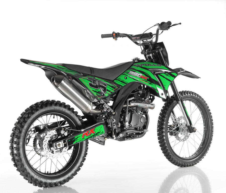 Apollo 125cc AGB-36 – 5-Speed Dirt Bike | Enjoy Free Shipping on Us!