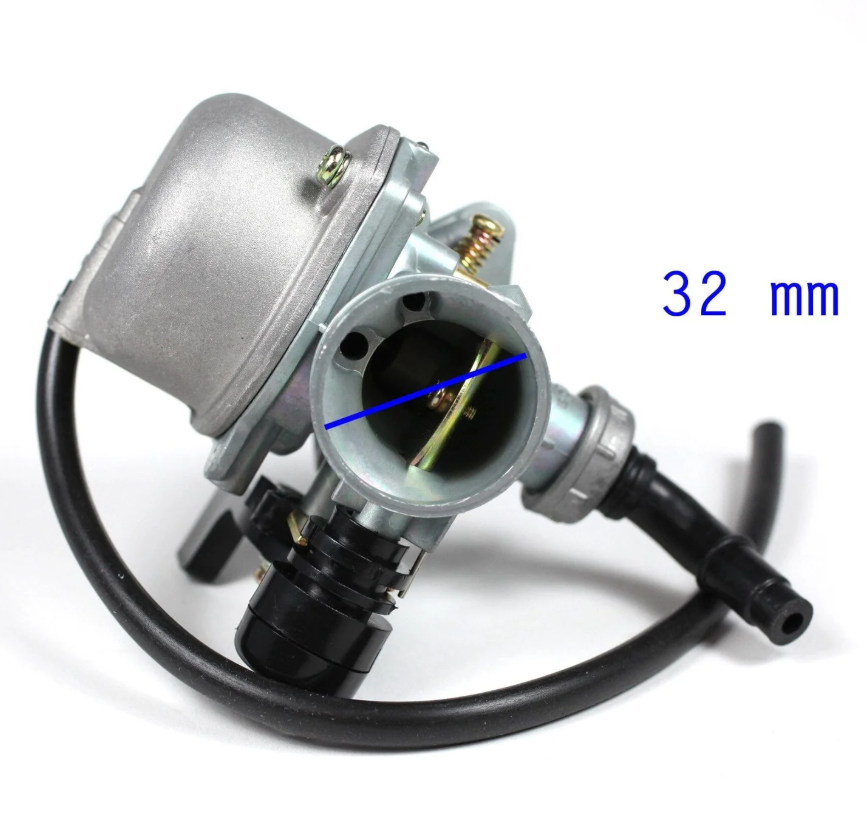 PZ 19 Carburetor Manual Choke for 110cc Dirt Bike ATVs