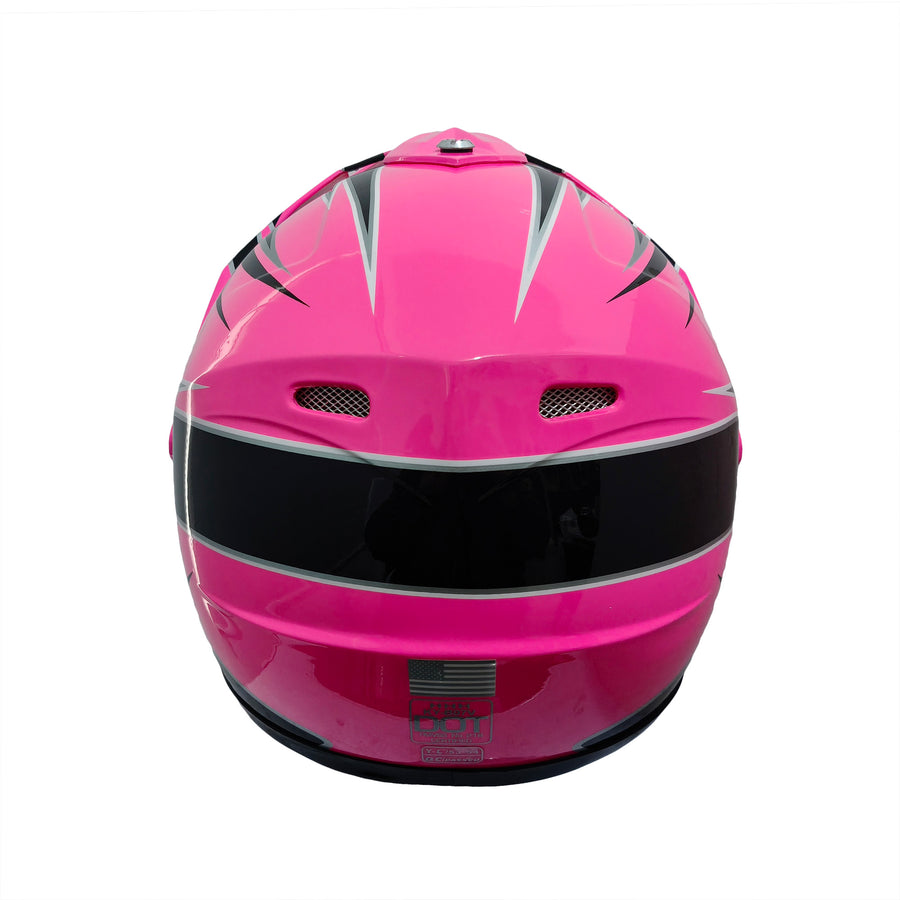 HHH Kids Teen Full Face Dirt Visor Helmet (Free Shipping)