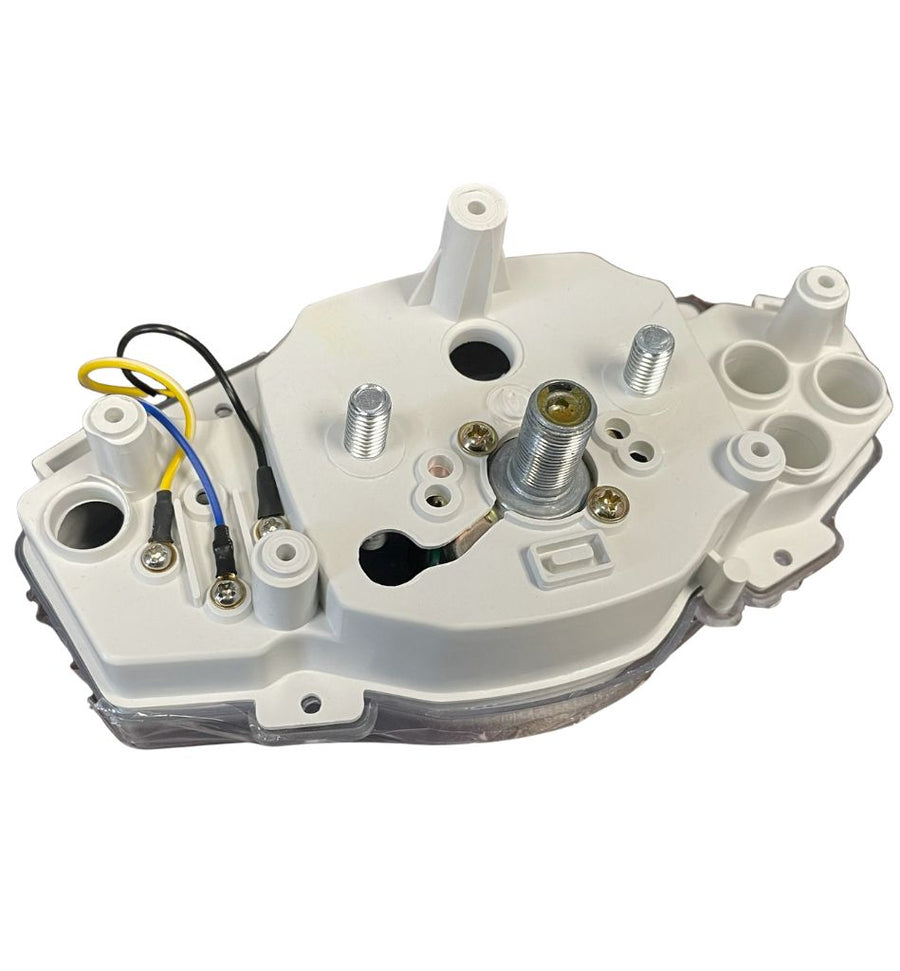 HHH Rocket 150cc Scooter Speedometer Assembly with Yellow and Black Wires and White Connector
