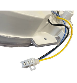 HHH Rocket 150cc Scooter Speedometer Assembly with Yellow and Black Wires and White Connector