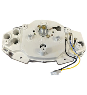 HHH Rocket 150cc Scooter Speedometer Assembly with Yellow and Black Wires and White Connector