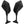 Load image into Gallery viewer, Rear View Mirrors for GTX 250 EFI Motorcycle - Black Mirrors with Clear Reflections for Enhanced Safety and Clarity
