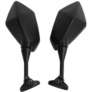 Rear View Mirrors for GTX 250 EFI Motorcycle - Black Mirrors with Clear Reflections for Enhanced Safety and Clarity