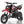 Load image into Gallery viewer, Apollo DB-25 70cc Kids Dirt Bike Fully Automatic w/ Training wheels
