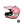 Load image into Gallery viewer, HHH DOT Youth &amp; Kids Helmet for Dirtbike ATV w/VISOR-Pink-Stripe-USA
