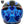 Load image into Gallery viewer, HHH DOT Youth &amp; Kids Helmet for Dirtbike ATV w/VISOR-Blue-Black-USA
