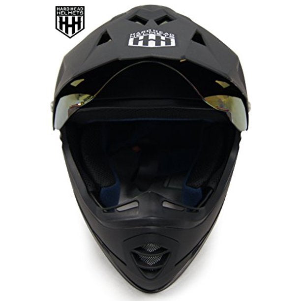 dot approved child motorcycle helmet HHH DOT Youth Helmet – Matte Black