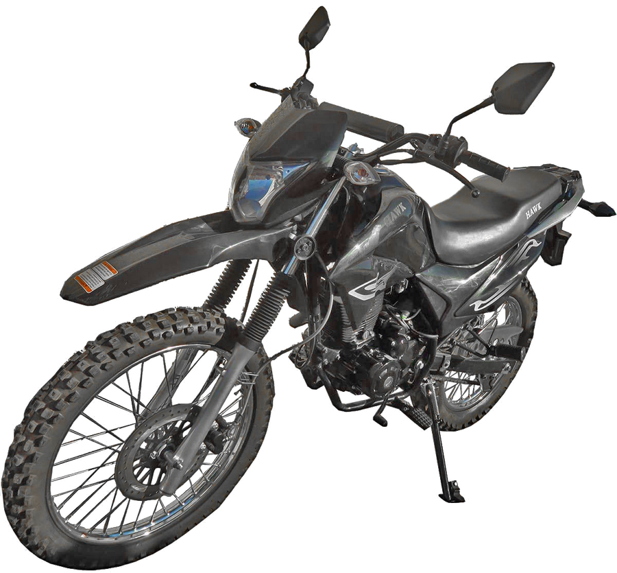 Hawk Enduro Sports 250cc Dirt Bike Street Legal Motorcycle Free Shippi
