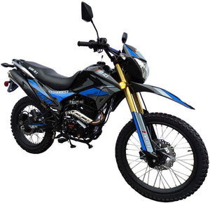 Hawk Deluxe 250cc 5-speed Manual Dirt Bike EFI Fuel Injection Endure Motorcycle