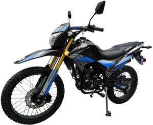 Hawk Deluxe 250cc 5-speed Manual Dirt Bike EFI Fuel Injection Endure Motorcycle