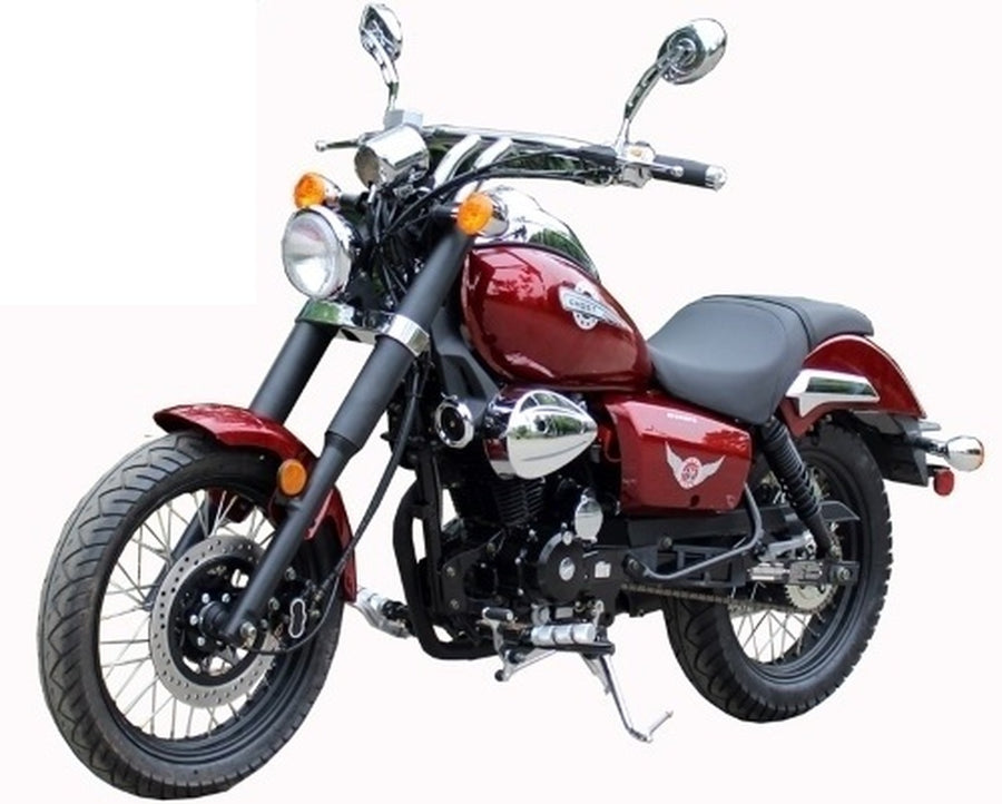 250cc Motorbike Street Legal Bobber Chopper Motorcycle - MC-141-250