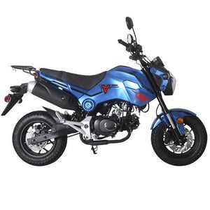Taotao Hellcat 125cc Street Bike Motorcycle Air Cooled Manual 4 Speed, Dual Disc Brakes,EPA/DOT/CARB Approved