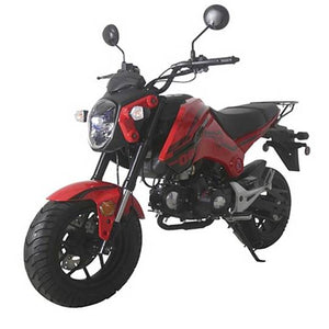 Taotao Hellcat 125cc Street Bike Motorcycle Air Cooled Manual 4 Speed, Dual Disc Brakes,EPA/DOT/CARB Approved