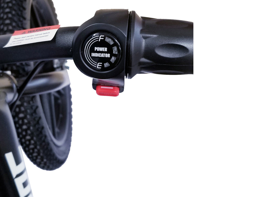 BROCUSA 16-inch Balance E-Bike-Black | Free Shippin