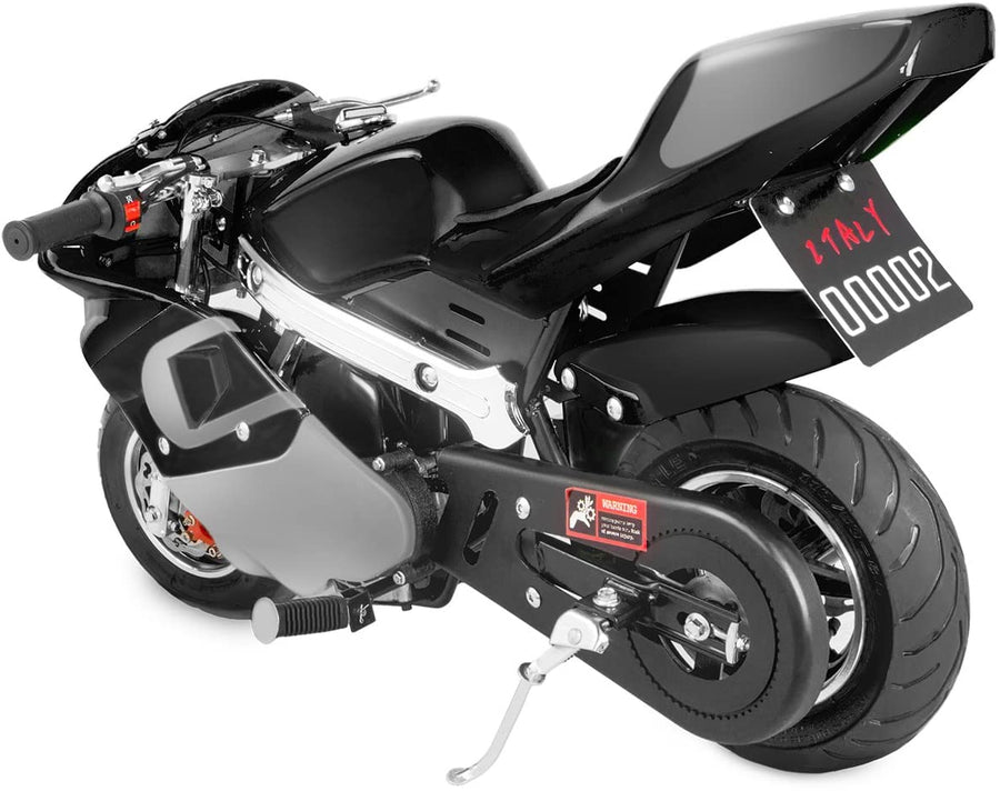 Mini Gas-Power Pocket Kids-Bike 40cc 4-Stroke Padded Seat Bike Motorcycle EPA Engine Motor